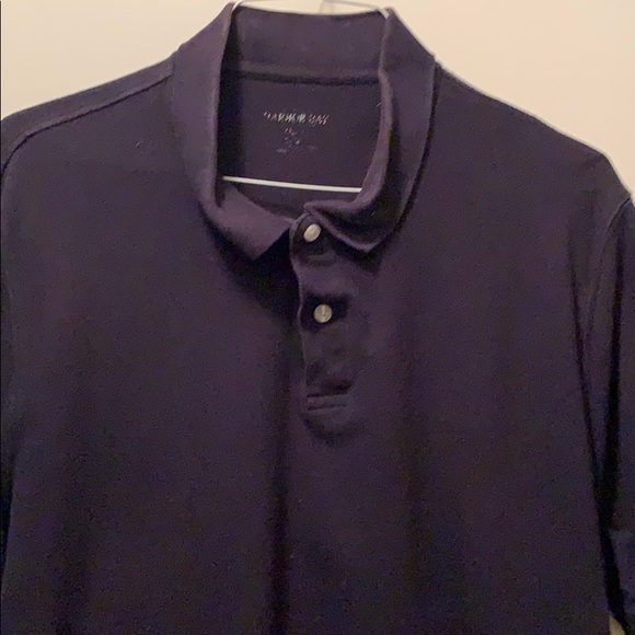 Men's Black Polo Shirt - Picture 2 of 3